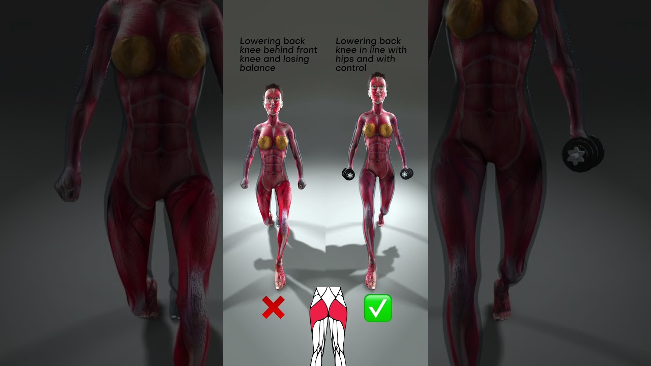 KNOW THE DIFFERENCE: Curtsy Lunges vs Reverse Lunges 🍑