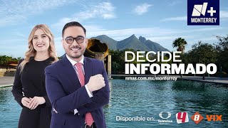Las Noticias Nmás Monterrey con José Luis García y Zyntia Vanegas Lunes 8 de Diciembre 2025