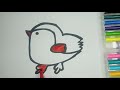 Draw a Chickens for kids / Bolalar uchun jo'ja rasm chizish / Нарисовать чиков для детей