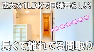 快適な同棲！？生活リズムが違ってもゆっくり睡眠できるお部屋【1LDK / 賃貸アパート内見】