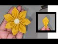 DIY - Fabric craft | Fabric Flower making 🌺 | Sewing Hacks | Hand made Embroidery design