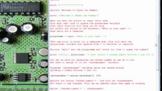 Python 3 Programming 1.7 Guess the Number