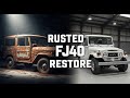 Abandoned Toyota Land Cruiser FJ40 Restoration — 30 Years Forgotten in a Dusty Barn
