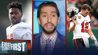 With No Ab, Brady & The Banged Up Bucs Leave A Clear Path For Packers  Nick First Things First