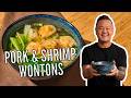 How To Make Jet Tila S Pork Shrimp Wontons And Wonton Soup Ready Jet Cook Food Network mp3