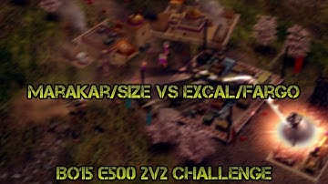 C&C Generals Zero Hour €500 2v2 Challenge | ExCaL & Fargo vs Marakar & ^BiG^SiZe