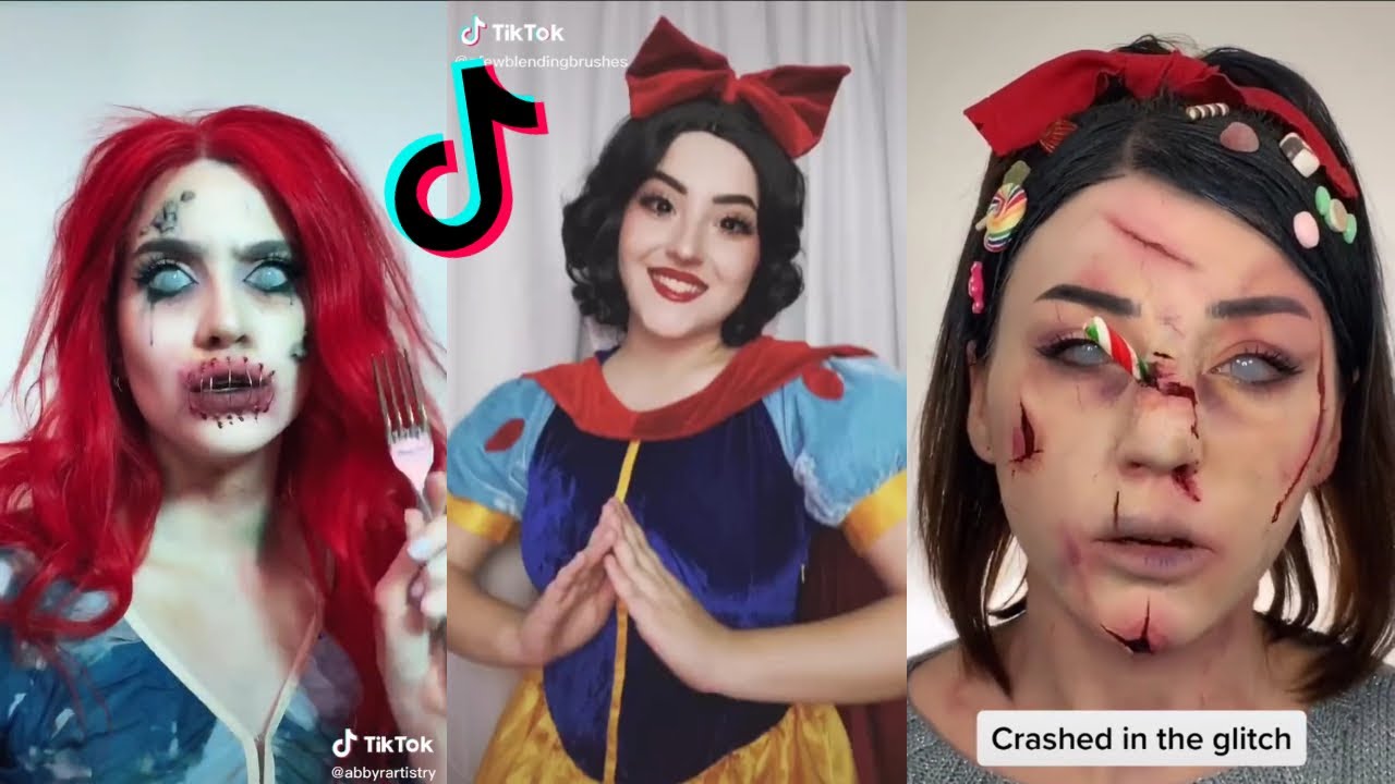 Scary Disney Princess Halloween Makeup Ideas to Transform You into a