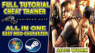 FULL TUTORIAL CHEAT TRAINER RESIDENT EVIL 4 HD - ALL IN ONE CHEAT + EASY MOD CHARAKTER FIX 100% WORK screenshot 4