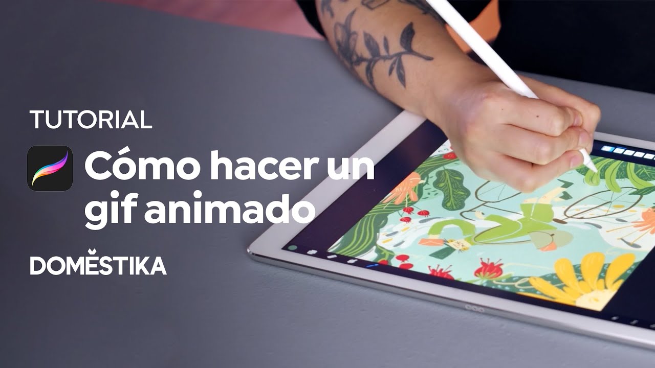 Tutorial Procreate: cómo hacer un gif con imágenes estáticas - Natalia Rojas - Domestika