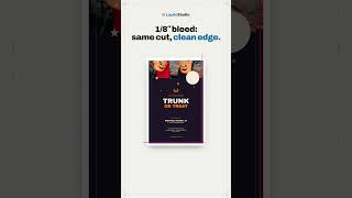 Why your poster has a white edge (and the 1/8 inch fix) #shorts