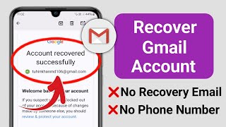 how to recover gmail account | google account recovery 2024 | recover gmail account