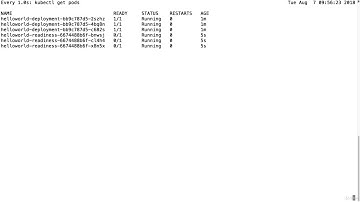 13  Demo Liveness and Readiness probe