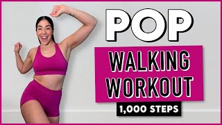 Easy-To-Follow POP Walking Workout (1,000 Steps/Low Impact)