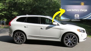 Volvo XC60: “Low Battery Charge” Message