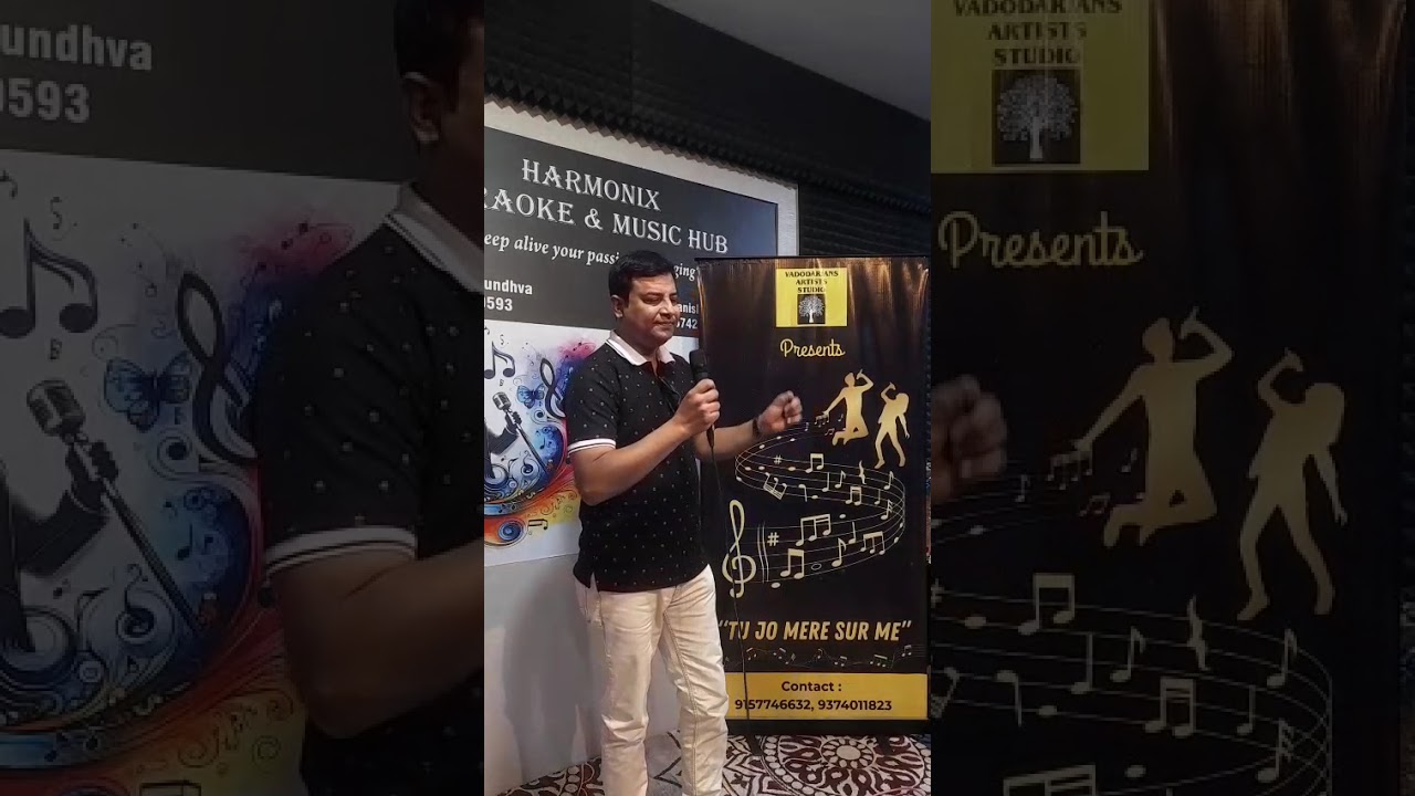 Tushar Shah ji presenting "Tumne mujhe dekha" at TU JO MERE SUR ME Ep 4 