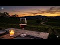 Cabernet Coda Deep Red Wine Jazz 🍷 Soulful Piano BGM | Napa Valley Dinner Night