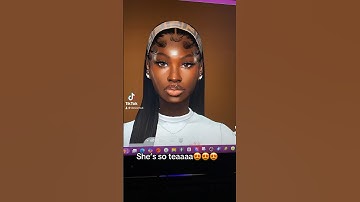 New fav sim omggg😍 #sims4 #sims4cc #simmer #simms #blacksims #realstic #sims4mods #blacksimmer