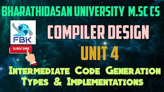 Types and Implementations | Intermediate Code Generation