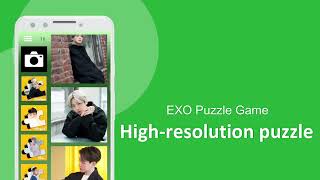 Kpop EXO Jigsaw Puzzle Game screenshot 1