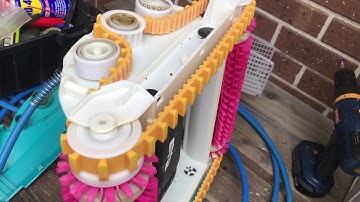 Repairing broken Dolphin Robotic Pool Cleaner. Maytronics Bearing Repair. How to diagnose Fix tracks