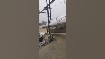 What a big tank our seam welding machines can make- stainless steel water tank welding machines