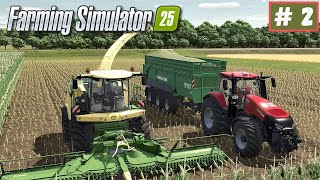 картинка: Iowa Plains FS25 - ЗАГОТОВКА СЕЧКИ на КОРМ.  Купил КУР # 2