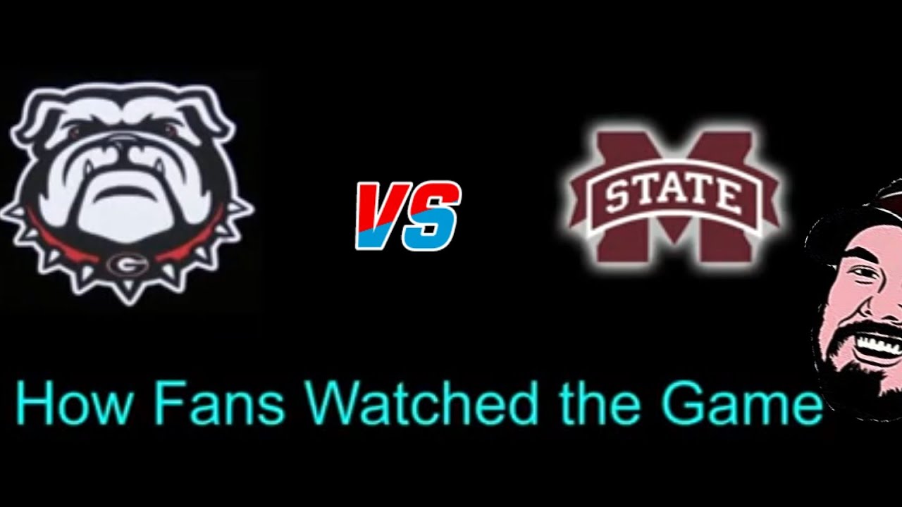 How Fans watched UGA vs Mississippi State Game - YouTube