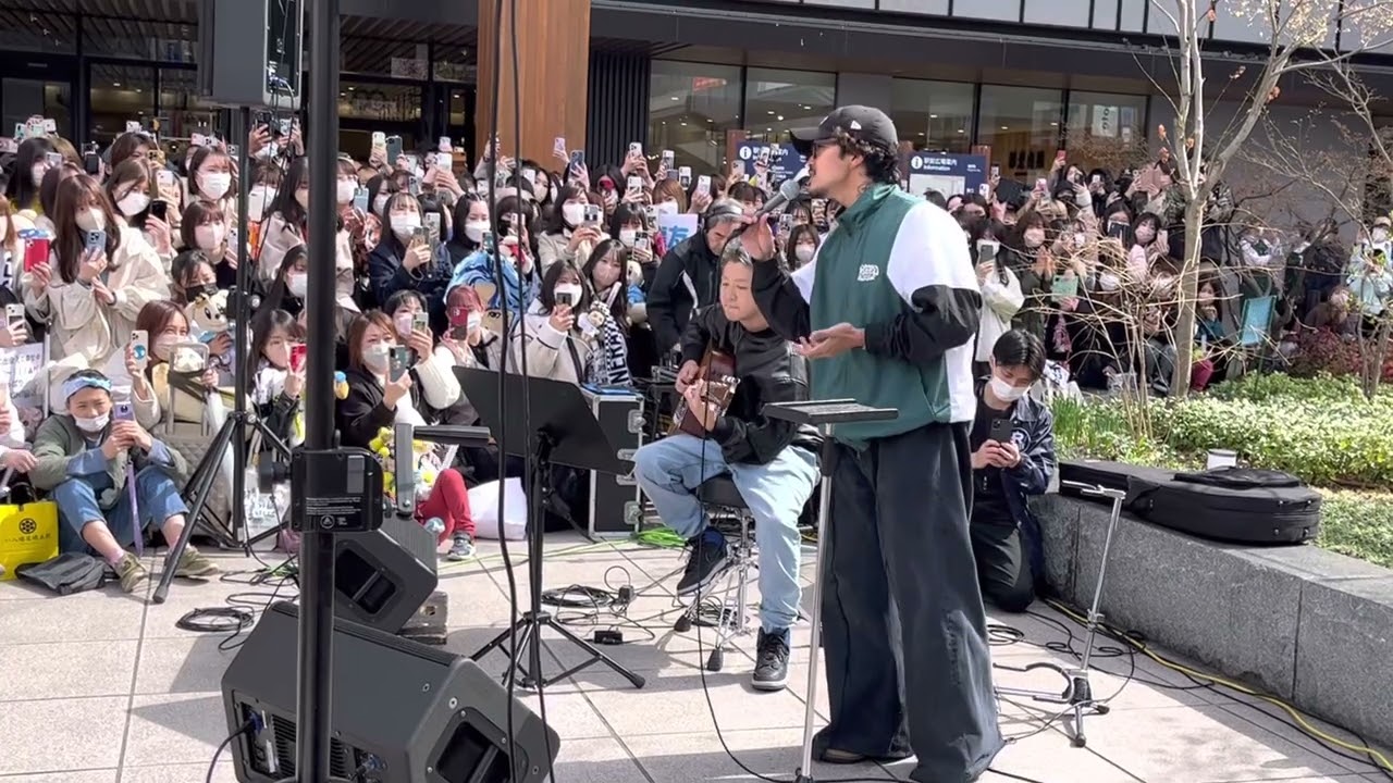 generations数原龍友長野路上ゲリラライブ