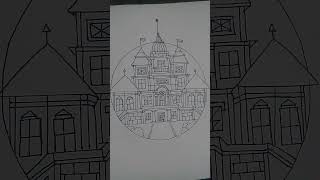 castle drawing part 1 subscribe for more
