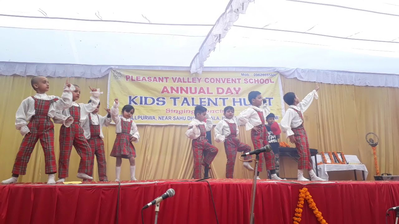 Kids school song dance annual function 2020 - YouTube