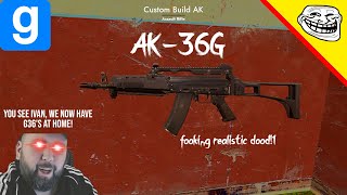 Garrys Mod: ARC9 EFT AK-36G showcase (joke video)
