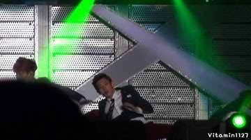 131019 SMTOWN in Beijing - EXO GROWL (Kris & Chanyeol focus)
