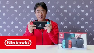 Nintendo Switch - Unboxing with Mr Shibata