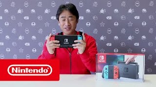 Nintendo Switch - Unboxing With Mr Shibata