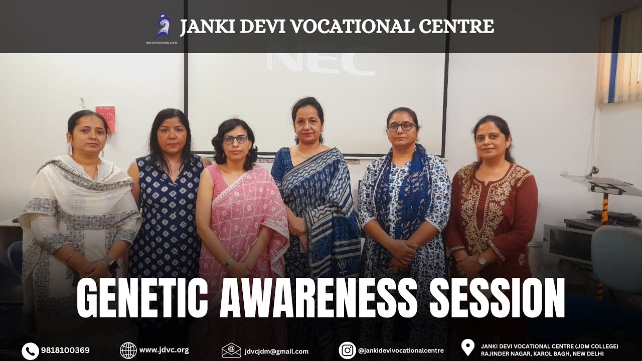 Genetic Awareness Session with Dr Preeti Paliwal 