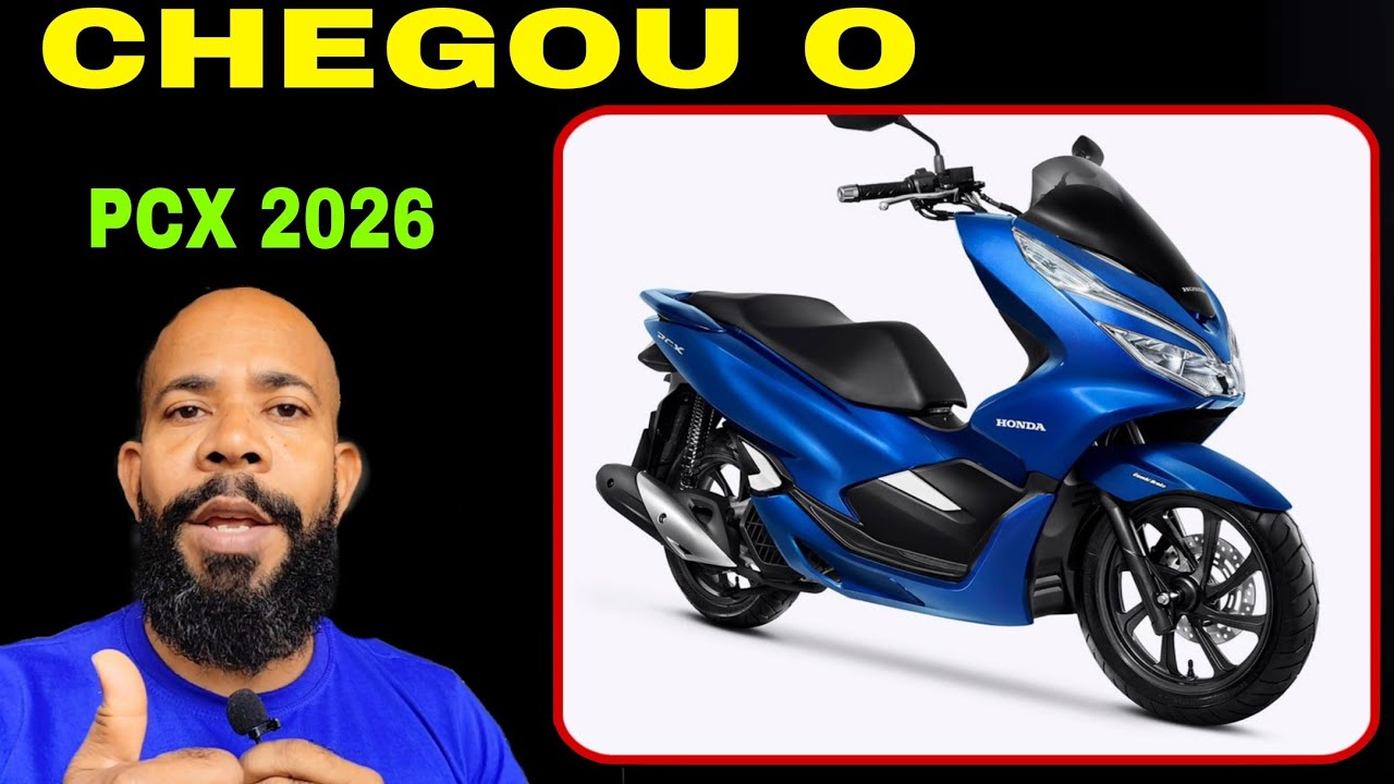 Nova PCX 2026!