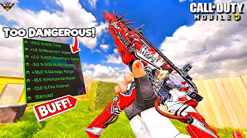 This " BUFFED" is broken 😭😍 in Codm season 4 / QXR Best Gunsmith / Call Of Duty Mobile Best Loadout