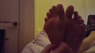 Distracted By Tickling Her Feet