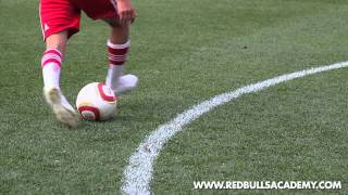 Combination Turns - The Stop Turn and Step Over [New York Red Bulls Academy]