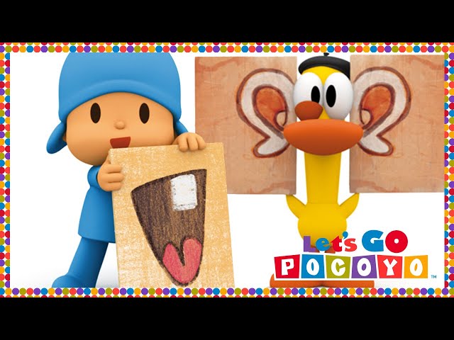 🖌 LET'S GO POCOYO! - Pintando com Pocoyo  DESENHOS ANIMADOS de POCOYO em  PORTUGUÊS do BRASIL 