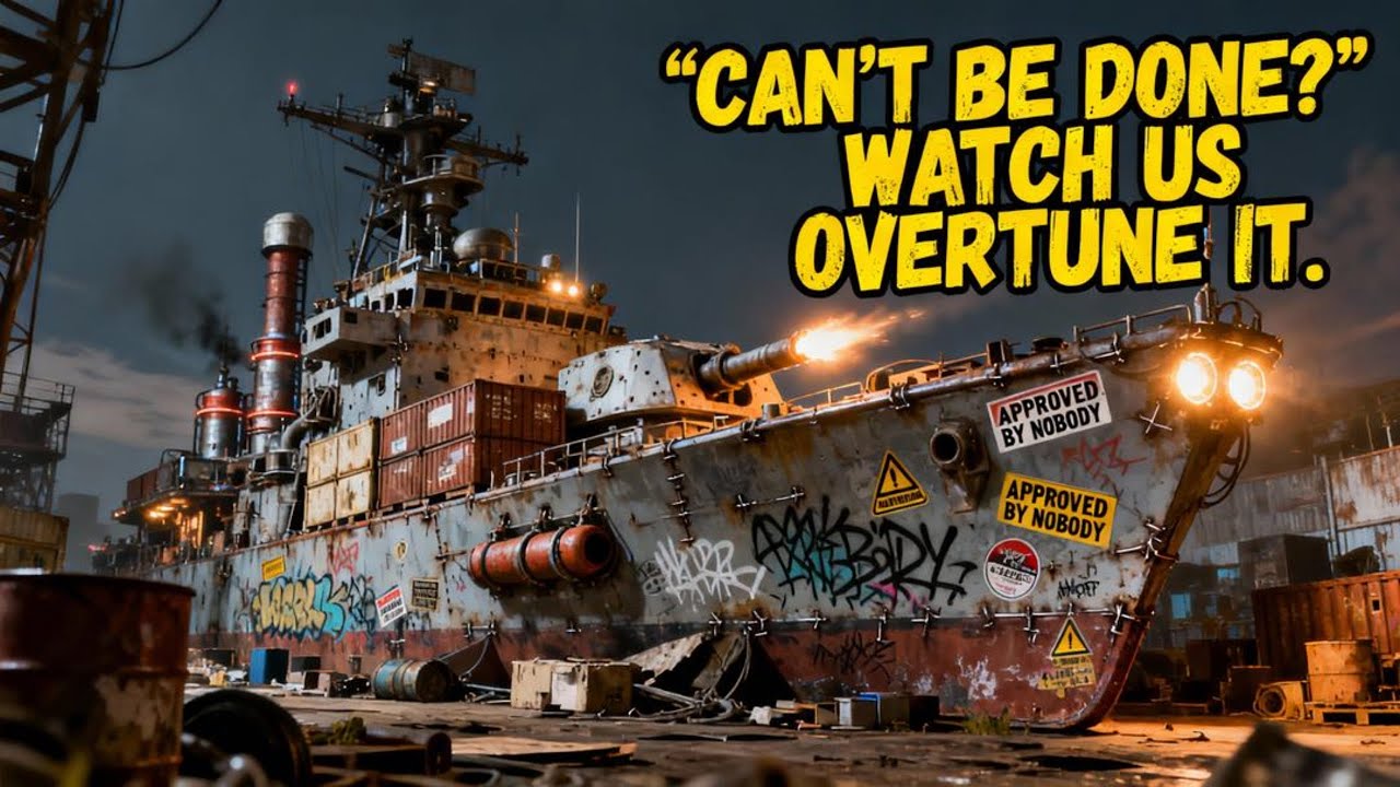 Humans Weren’t Allowed To Build Warships—They Said We Said It Couldn’t