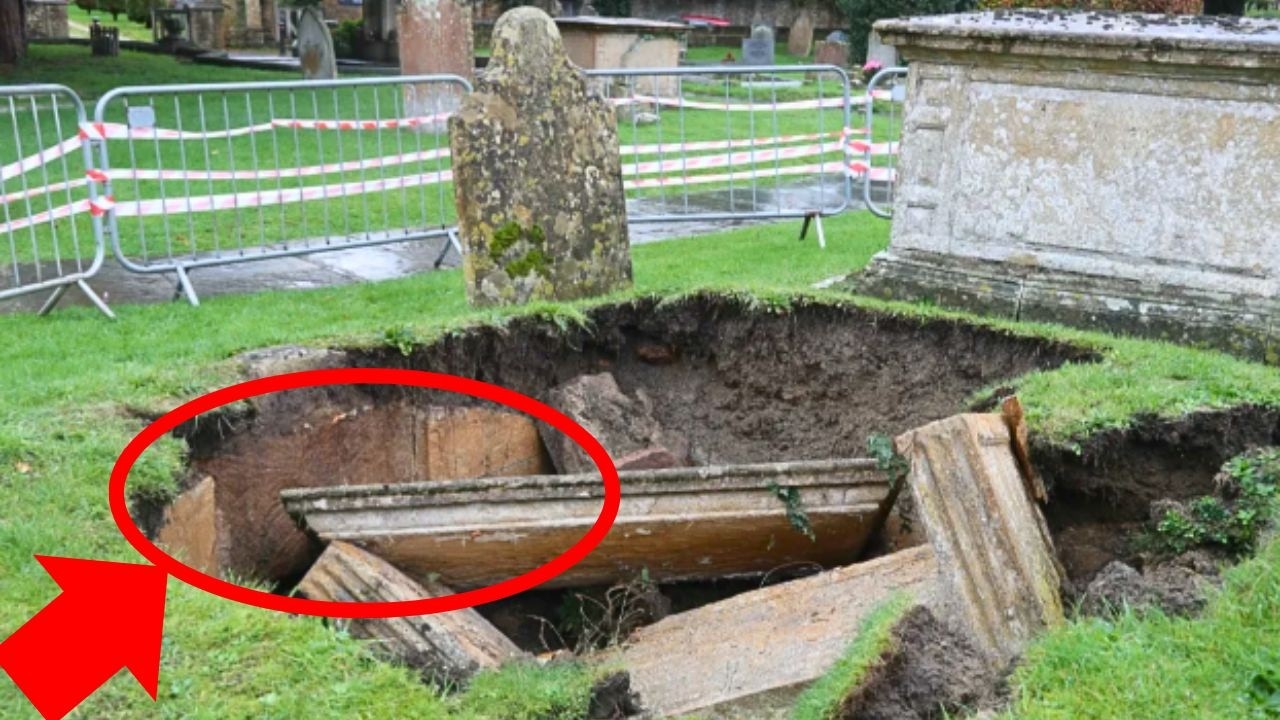 Leaking Crypts 300-Year-Old Crypt Opens After Ground Collapses, Then Everything ...