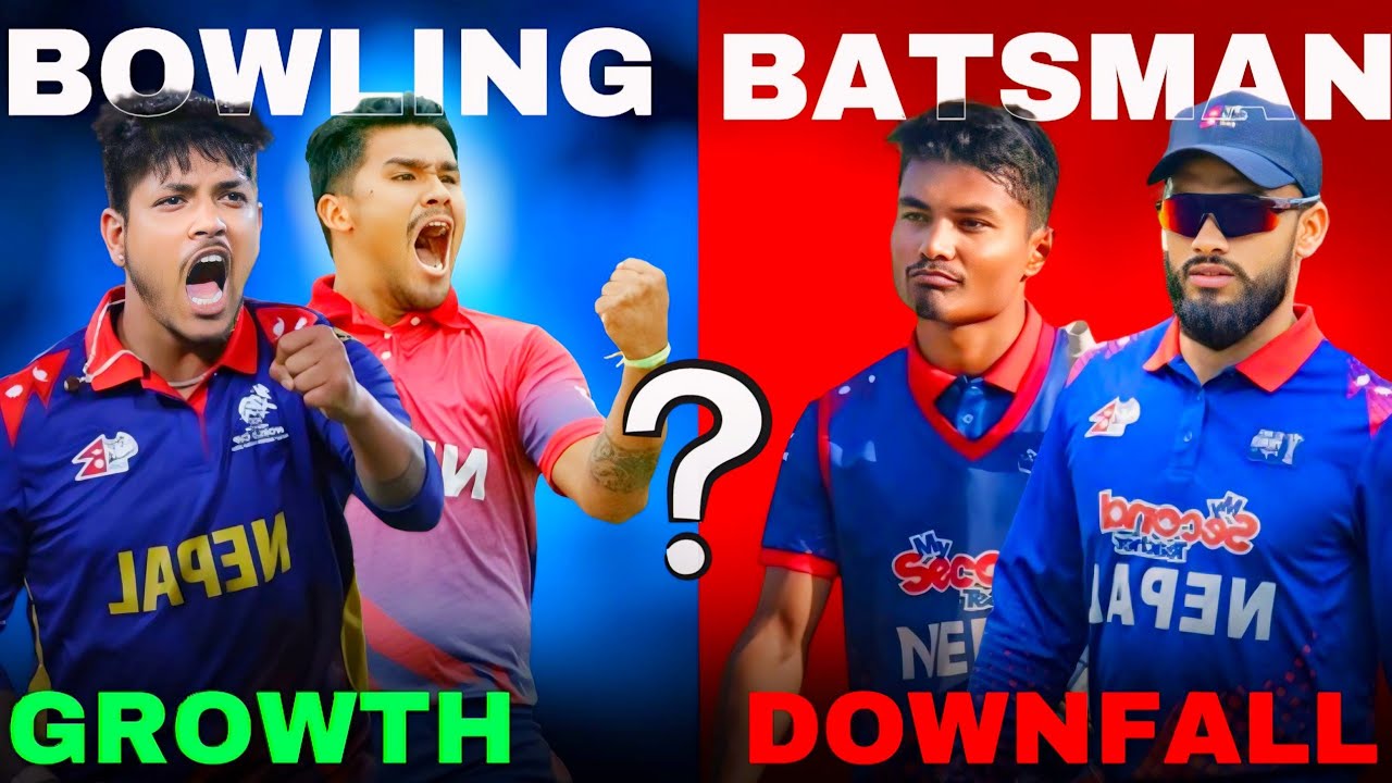 How Nepal top order batting attack is collapsing ||