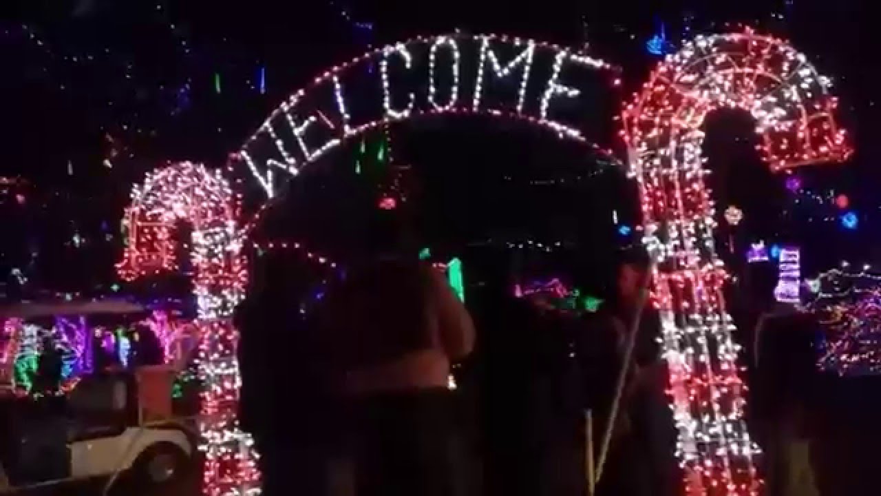 Christmas lights tulsa 2015 Rhema Bible College YouTube
