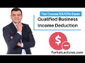 Ref:ysdF7vQLOJc Introduction to  qualified business income deduction | section 199a.  cpa exam reg ea exam