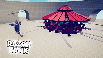 RAZOR TANK 1 vs 1 EVERY UNIT | TABS Unit Creator Gameplay