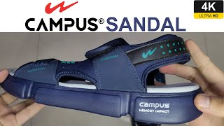 Campus Men's Sd-057 Navy Outdoor Sandals | 4K | Unboxing