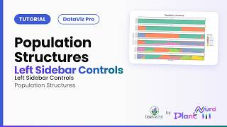 Population Structures · Left Sidebar Controls | DataViz Pro Tutorial