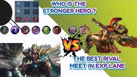 LAPU LAPU VS YU ZHONG EXP LANE GAMEPLAY & BEST BUILD 2023.