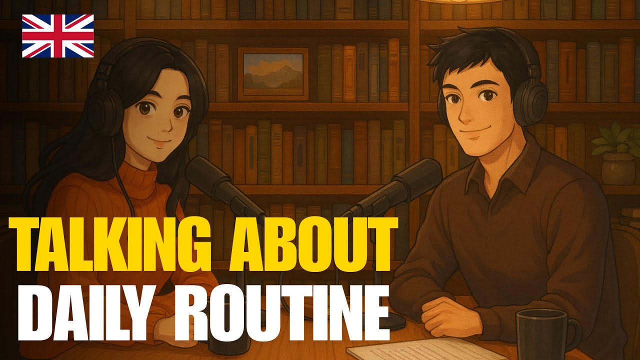 How to Describe Your Daily Routine in English (Simple & Clear) | English Conversation Practice